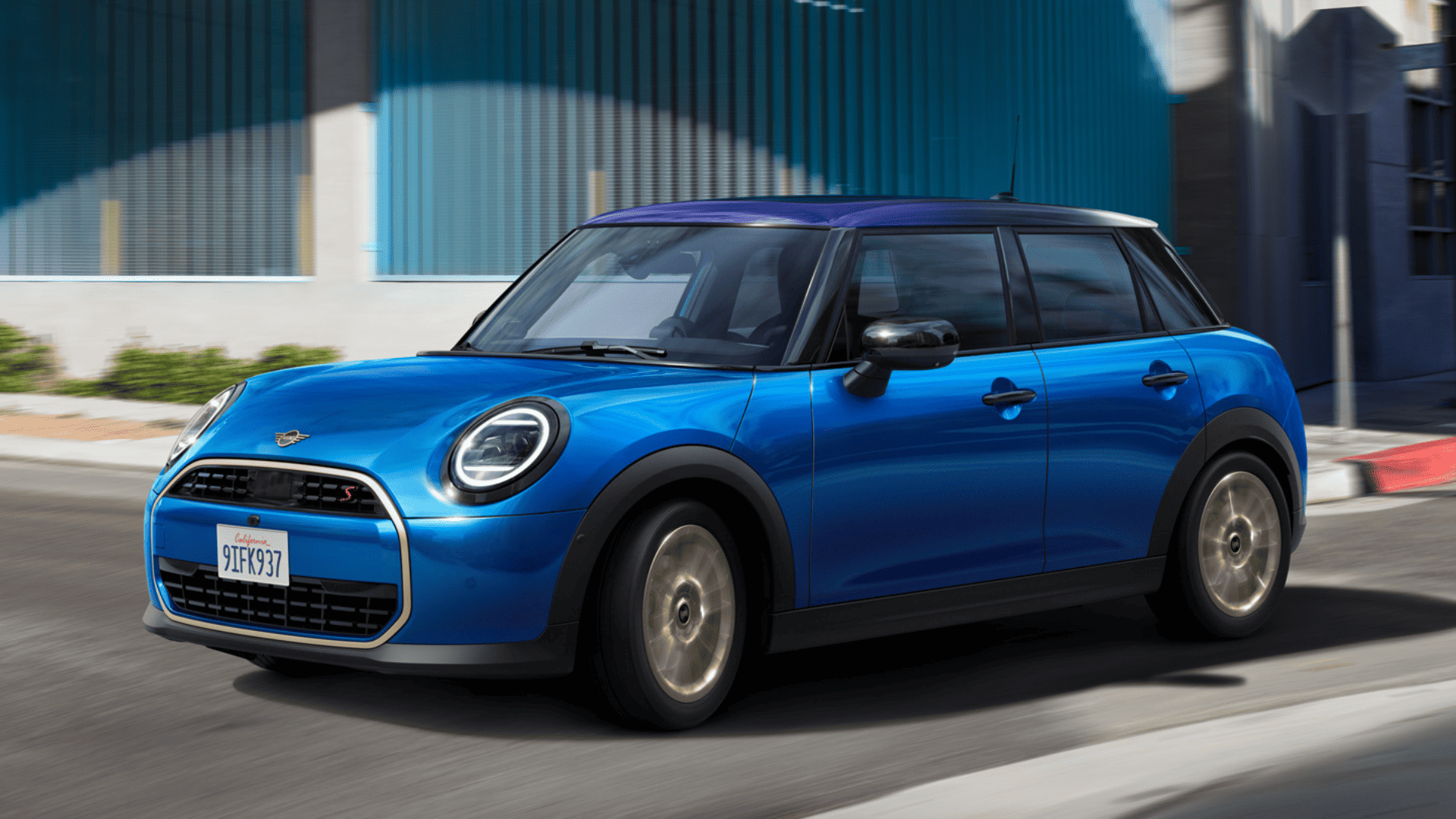 MINI Cooper 5 portas – Serviços Financeiros – visão geral – teaser de financiamento.